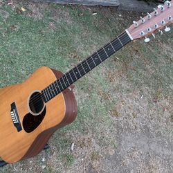 Martin 12 string acoustic/electric guitar 