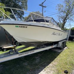 1989 Mako 224 Walk around 