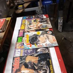 Vintage Motorcycle Magazines Easy Riders And Outlaws Between 1989 And 1991 Lot Of 10