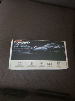 car jumper  with air compressor portable charger