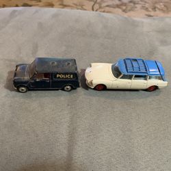 2 1964 Corci Toys Diecast Cars 