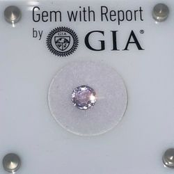 GIA Certified 1.11Ct Sri Lankan Natural & Untreated Pink-Purple Sapphire
