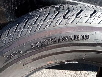 Continental Truck Tire LT 275/65R18