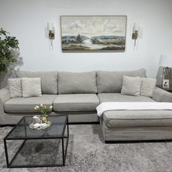 Large Oversized Sectional Couch  - Delivery Available 