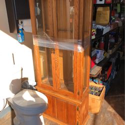 Oak Firearm Display Case