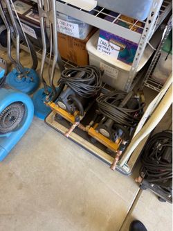 Misc carpet cleaning equipment