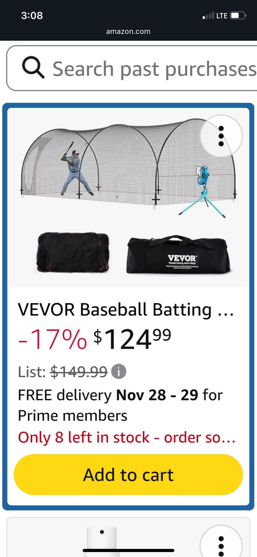 Baseball Batting Cage