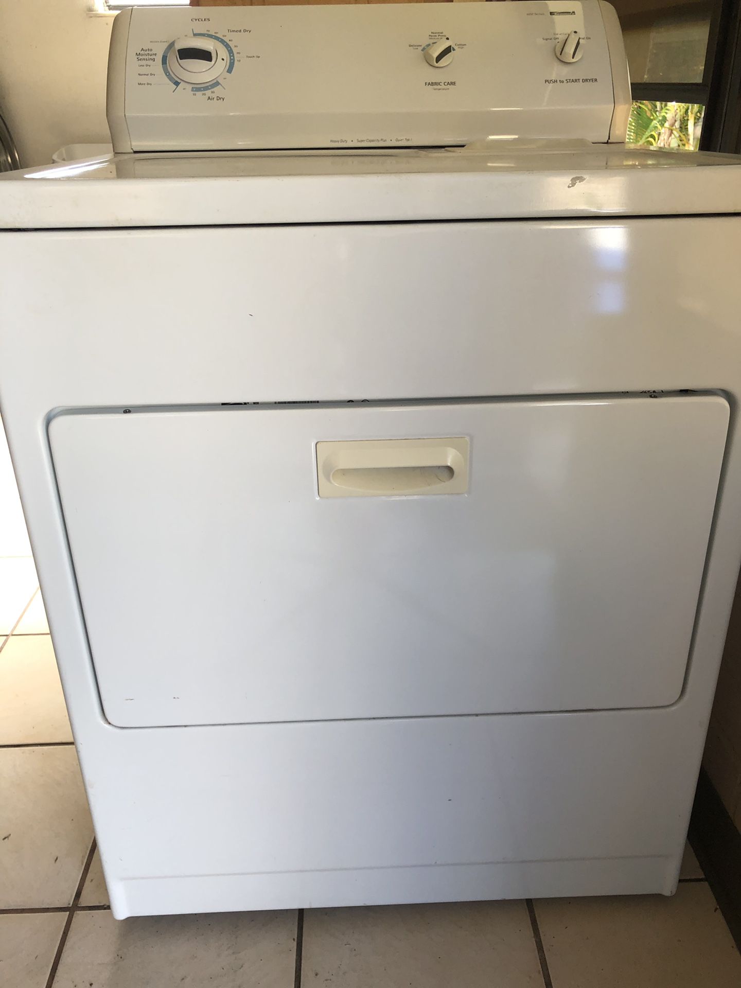 Kenmore 600 series washer and dryer set $110 obo