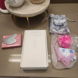 Face and beauty care - Gua sha, face and neck massager (brand new) and cupping therapy set