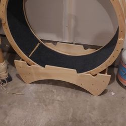 Large Cat Wheel And Cat Tree/Condo