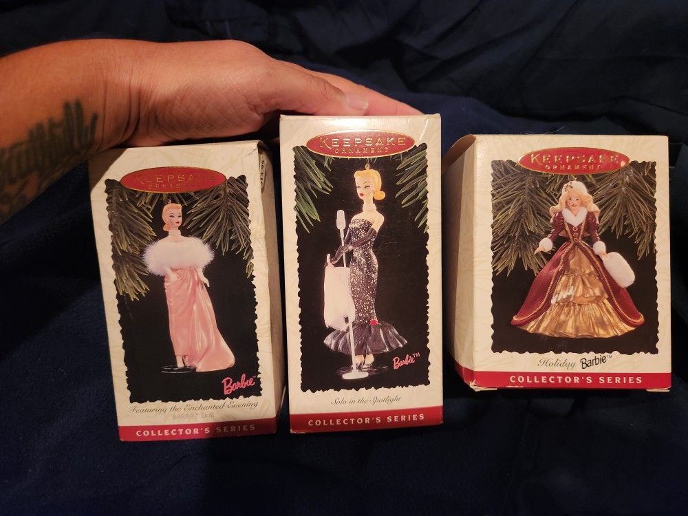 Barbie Hallmark Keepsake Ornaments