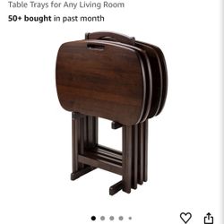 Wooden tv Trays