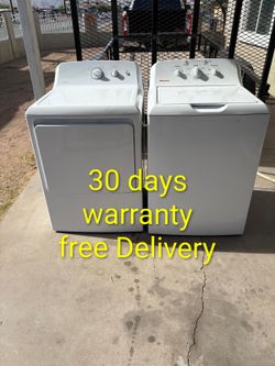 Hotpoint Washer And Electric  Dryer Set