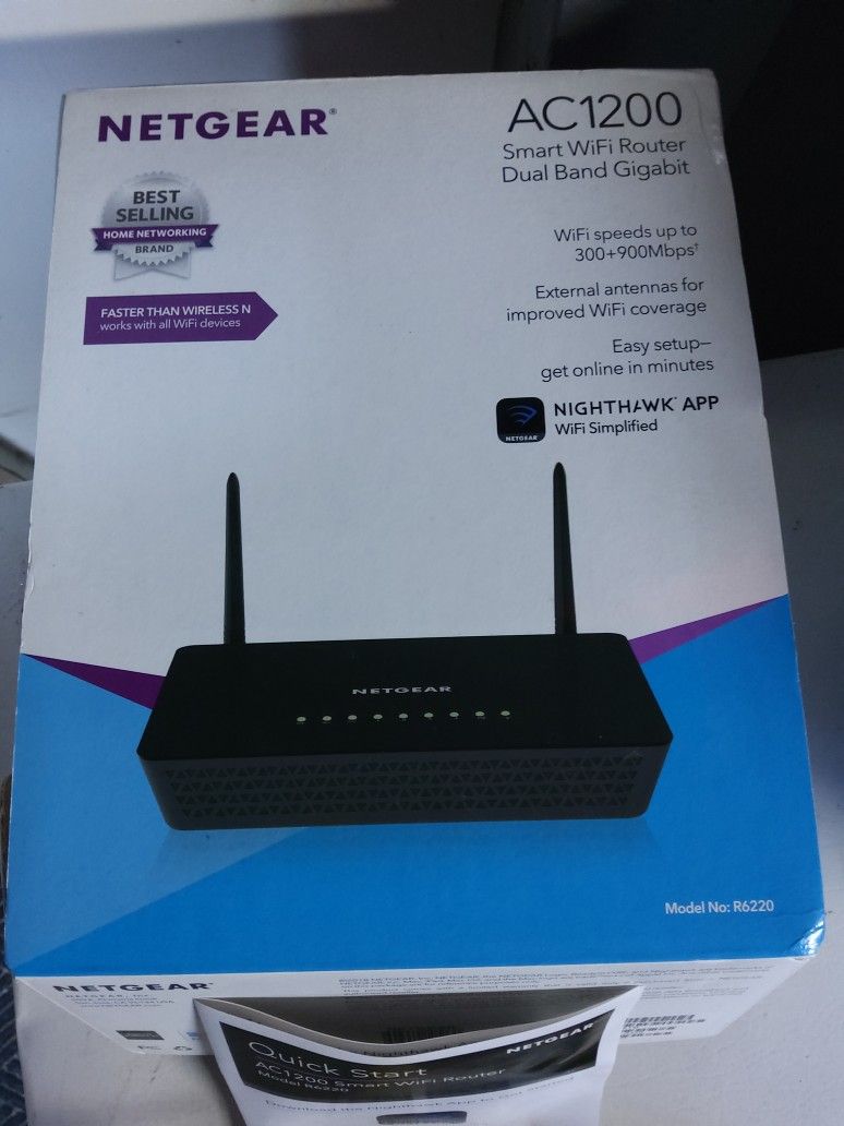NETGEAR WIFI ROUTER/MODEM AC1200