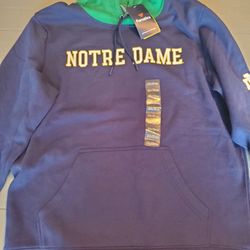 Notre Dame Fanatics Men's Size Medium Hoodie