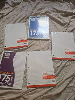 Notebook paper