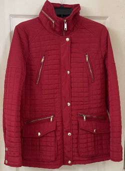 Michael Kors women’sQuilted Jacket/Coat Red Size M