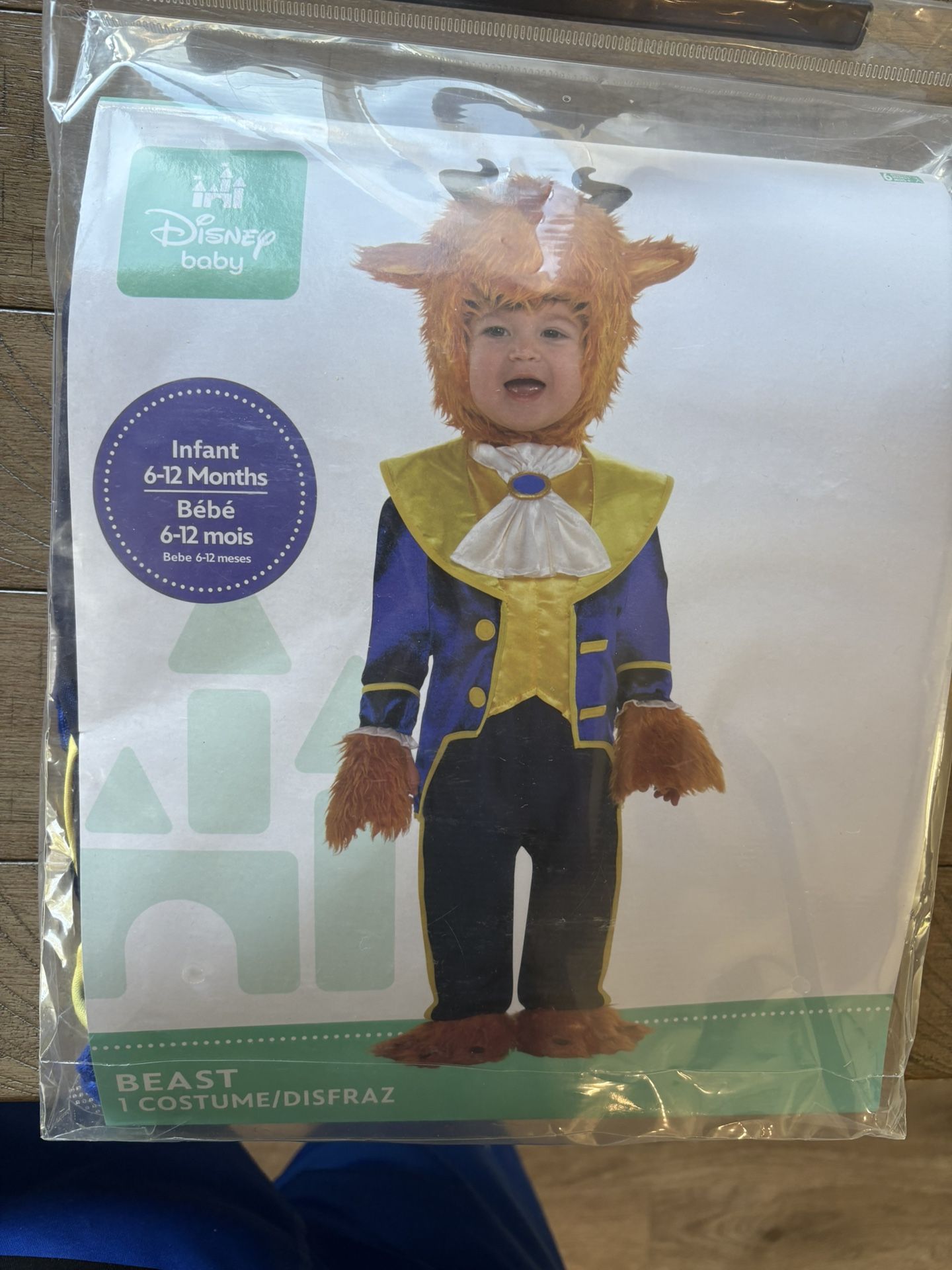 New Beauty And Beast Infant Costume