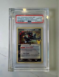 Greninja Black Star Promo PSA 10