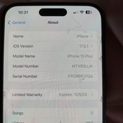 iPhone 15 Pro Plus Black