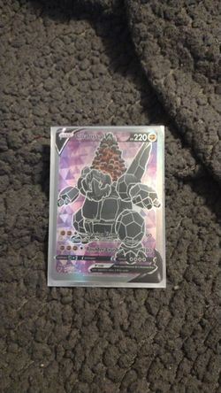 Coalossal V Pokemon Card