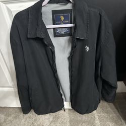 Vintage US Polo Assn. Black Jacket❤️ 