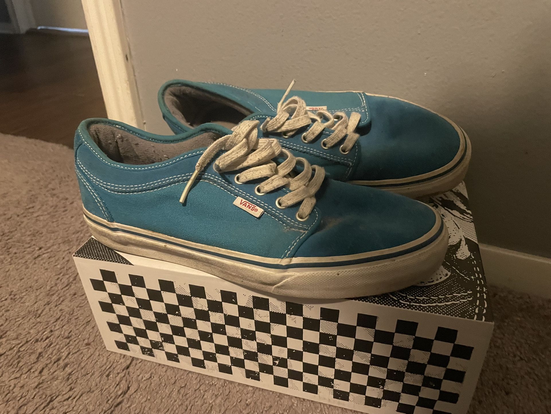 Vintage Blue Vans