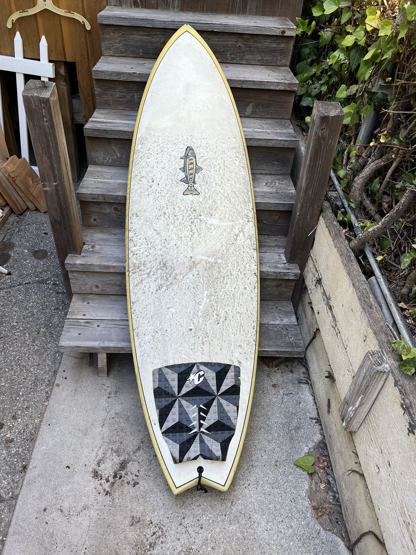 6’3 Swallow Tail Fish Surfboard