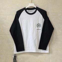 Chrome Hearts white & black long sleeve shirt 
