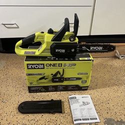 RYOBI ONE+ HP 18V Brushless 10 in. Battery Chainsaw (Tool Only)