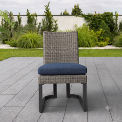 Agio Luna Outdoor Patio Armless Dining Chair