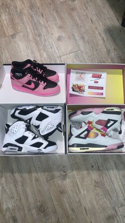 Jordan’s size 9  Nike dunks size 7