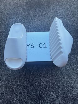 Yeezy YS-01 slides White