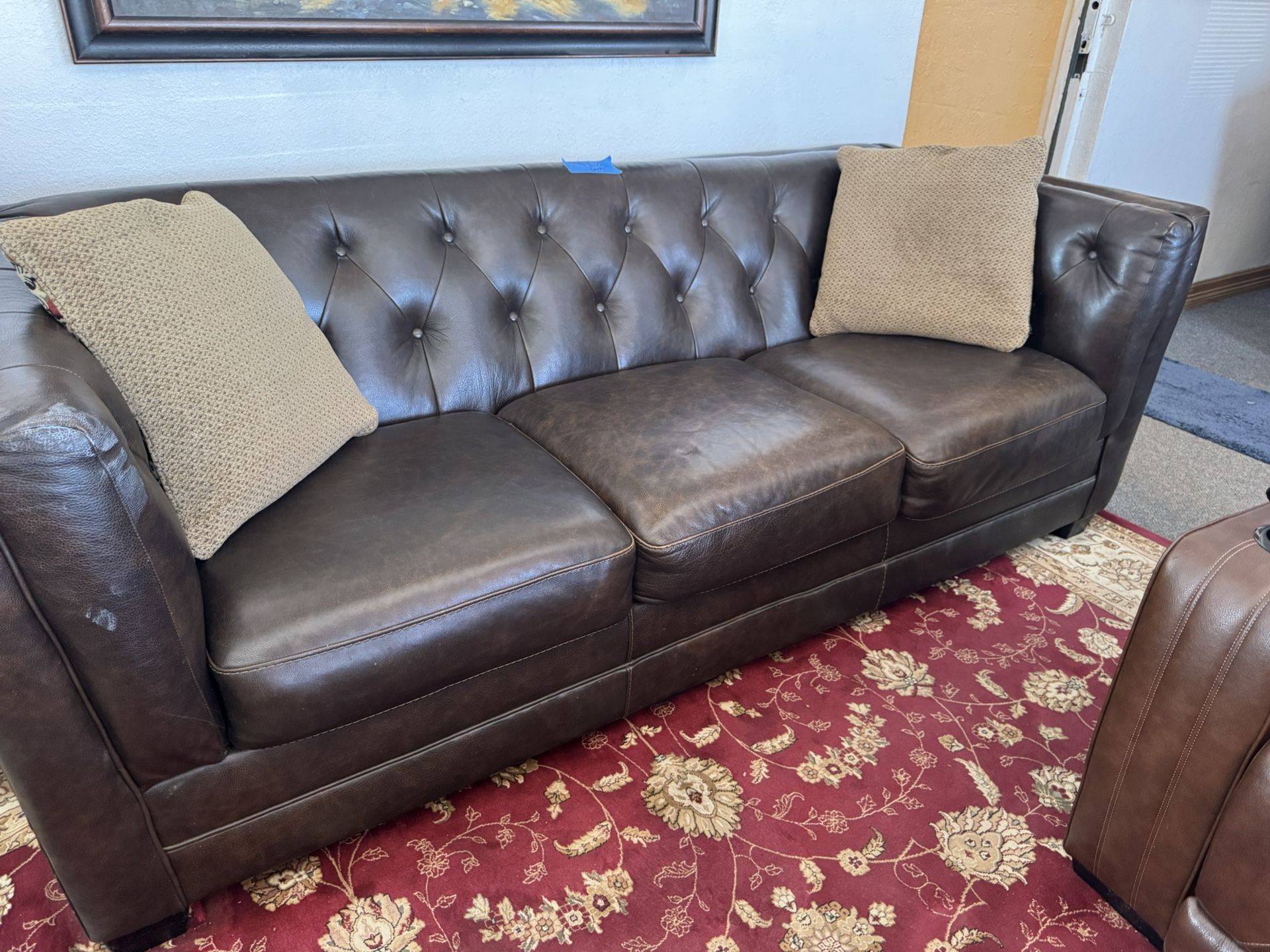 Genuine Leather Sofa