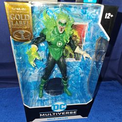 Mcfarlane DC Multiverse Green Lantern DC vs Vampires Gold Label 7" 