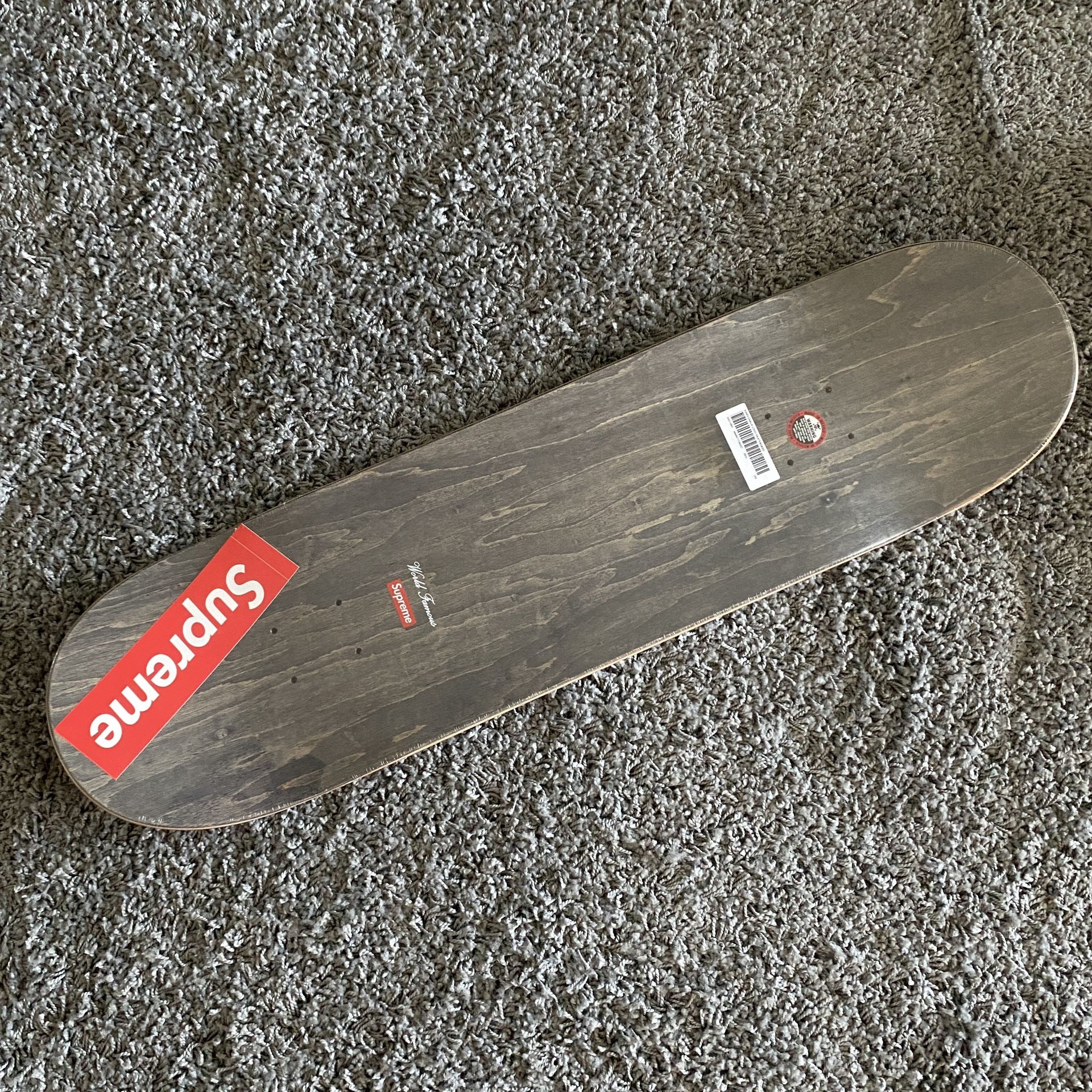 Supreme Kaws Chalk Logo Skateboard Deck Red