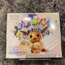 Lot Of 10 Sealed Pokémon TCG Prismatic Evolutions ETB 