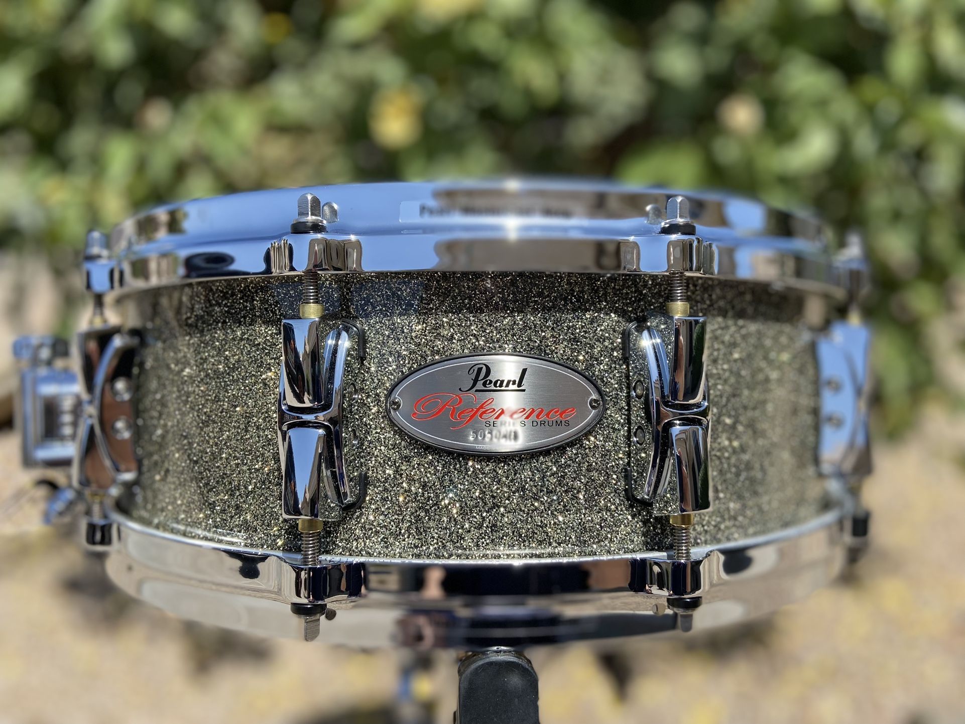 Pearl Reference 20 Ply 5x14" Snare Drum in Granite Sparkle