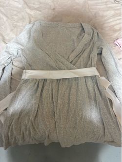 Hollister babydoll, gray long sleeve babydoll