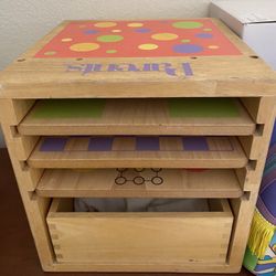 Wooden Game Set Box