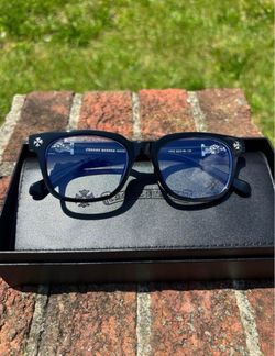 Chrome heart glasses
