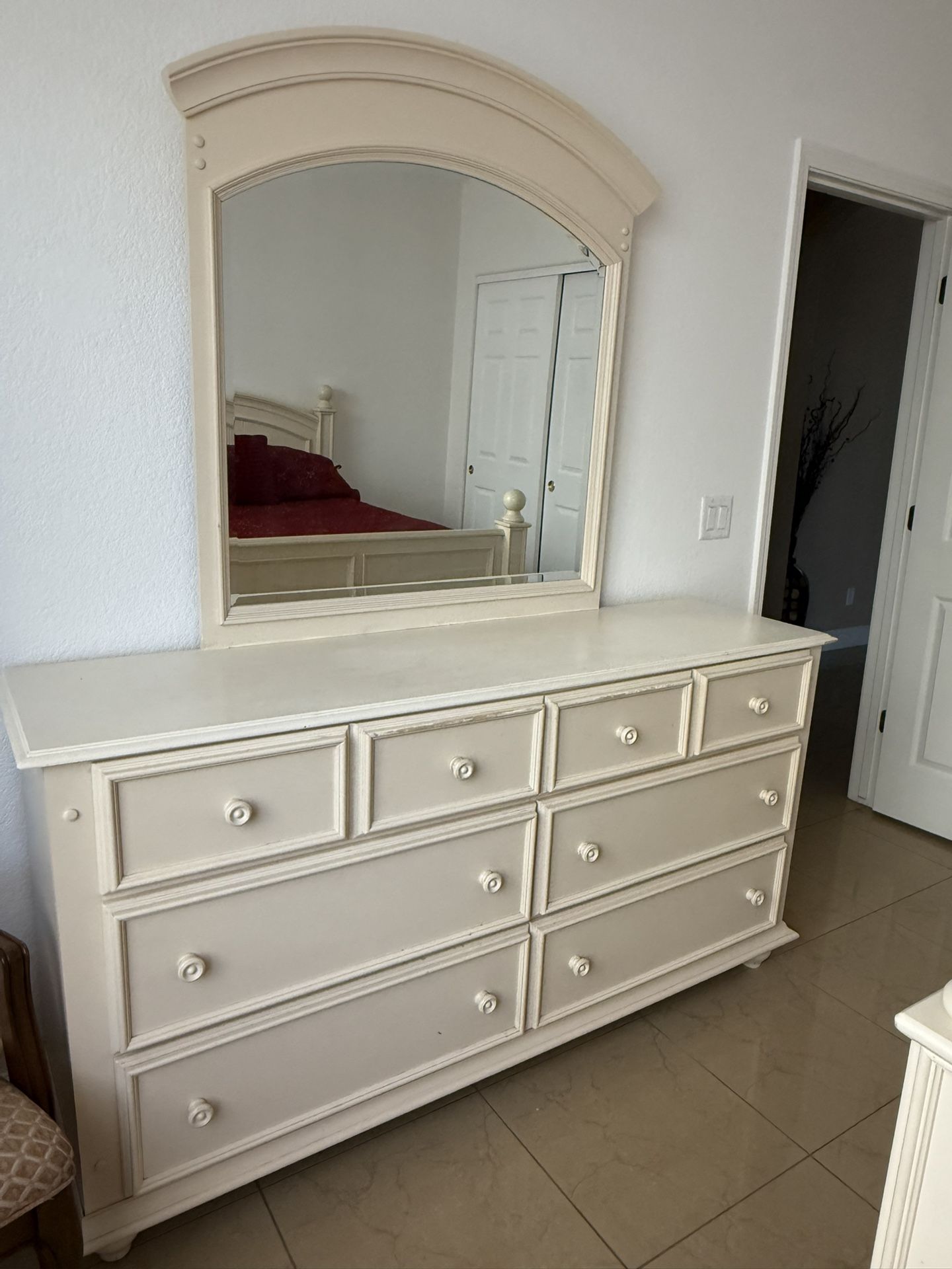 Dresser And Mirror