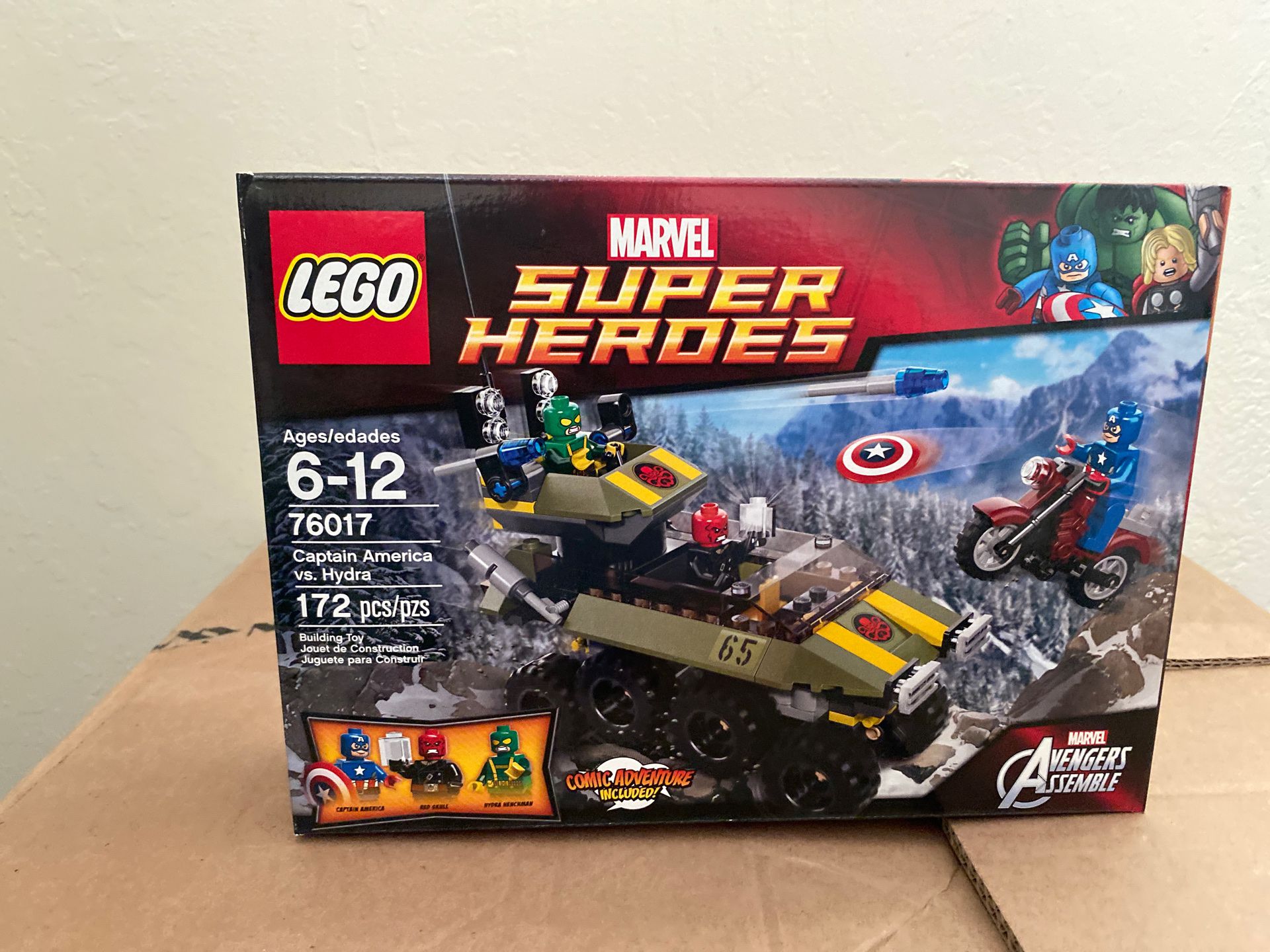 Lego Marvel 76017 Captain America Vs. Hydra
