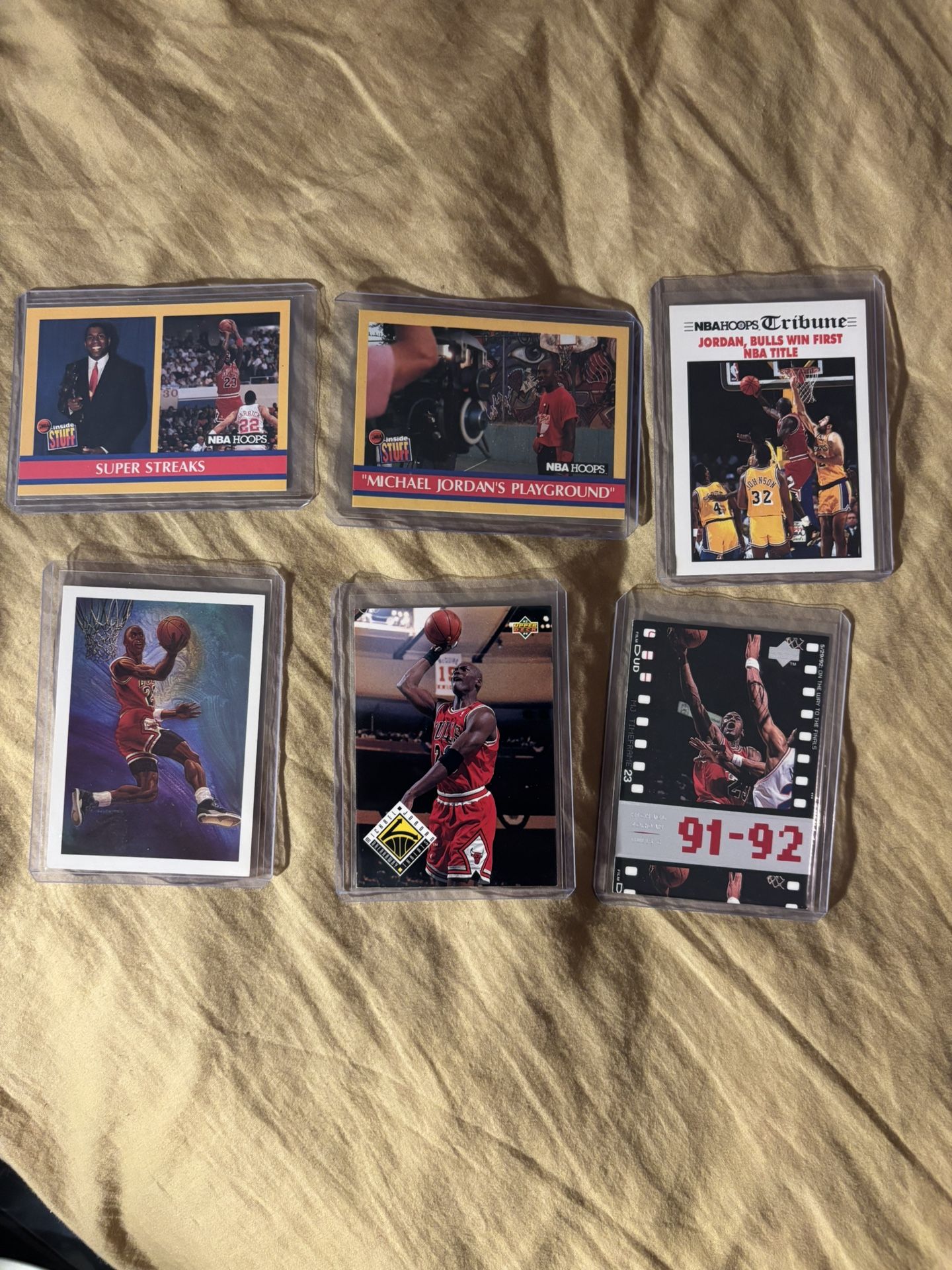 Michael Jordan 1990’s card lot