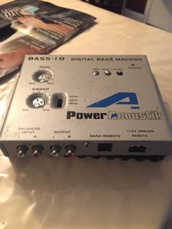 Power Acoustik Bass-10