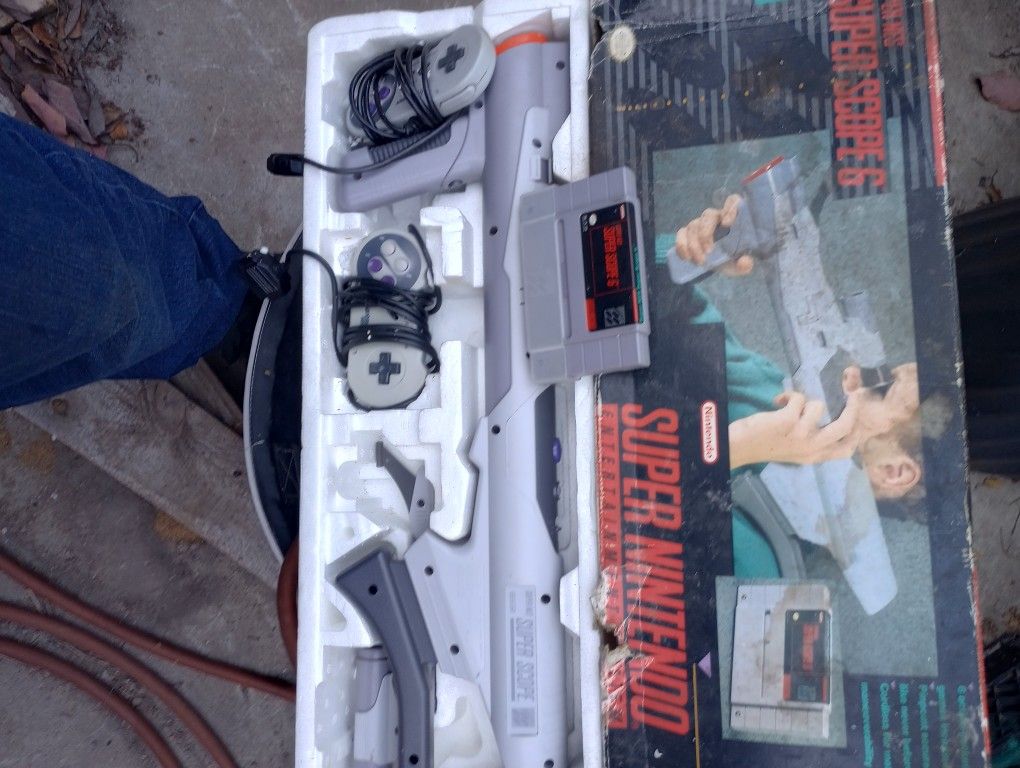 SUPER NINTENDO NES Super Scope 6