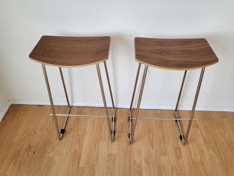Stools . Wooden & Metal .