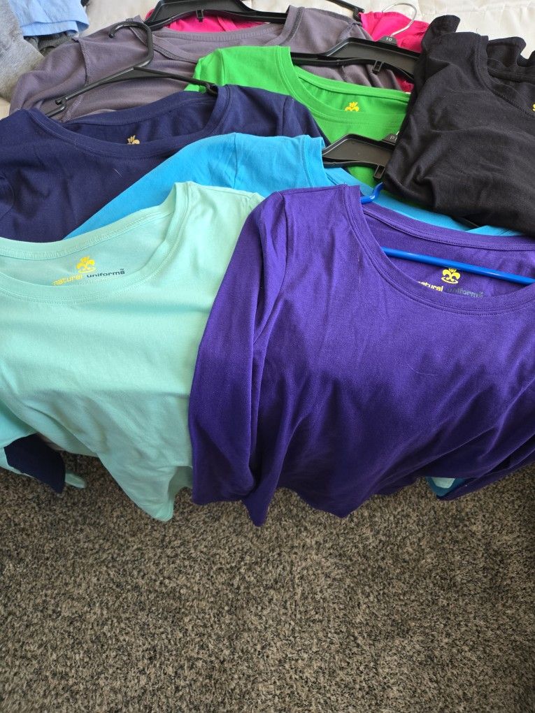 Brand New Long Sleeve Uniform Tops