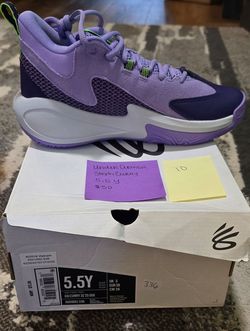 Under Armour Curry 3Z25 Basketball Shoes Size 5.5Y
