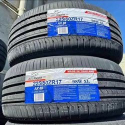 All 4 Tires Set 225 50 17 